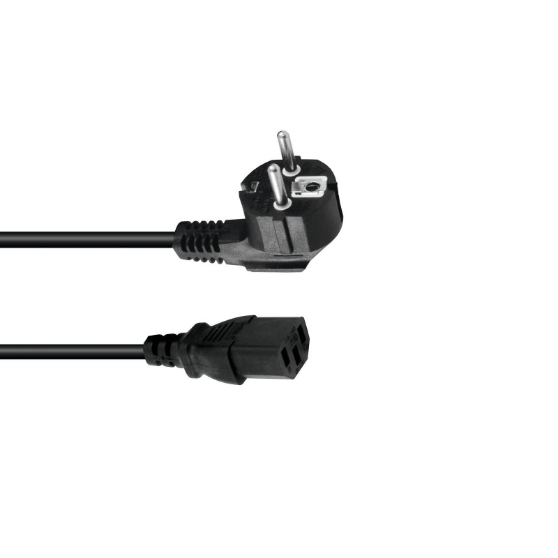 OMNITRONIC IEC Power Cable 3x0.75 0.6m bk